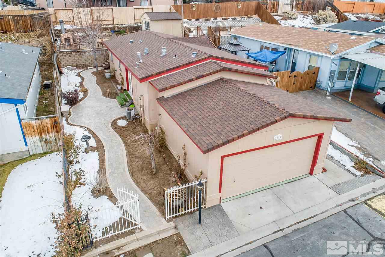 2735 Snapdragon Way Reno, NV 89512 - Photo 17 of 18 an aerial view of a house with a swimming pool