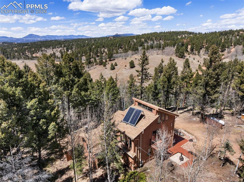 351 Porphry Road Florissant, CO 80816 - Photo 37 of 43 Ariel view