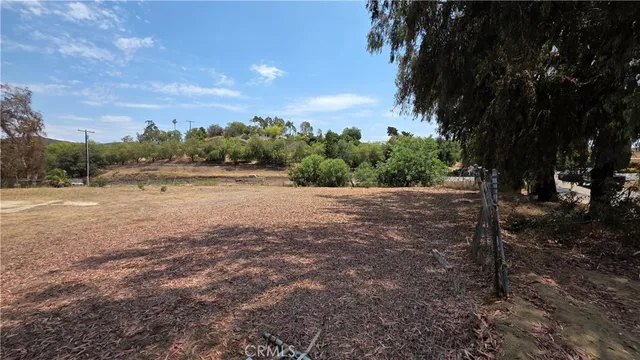 a view of an outdoor space with trees