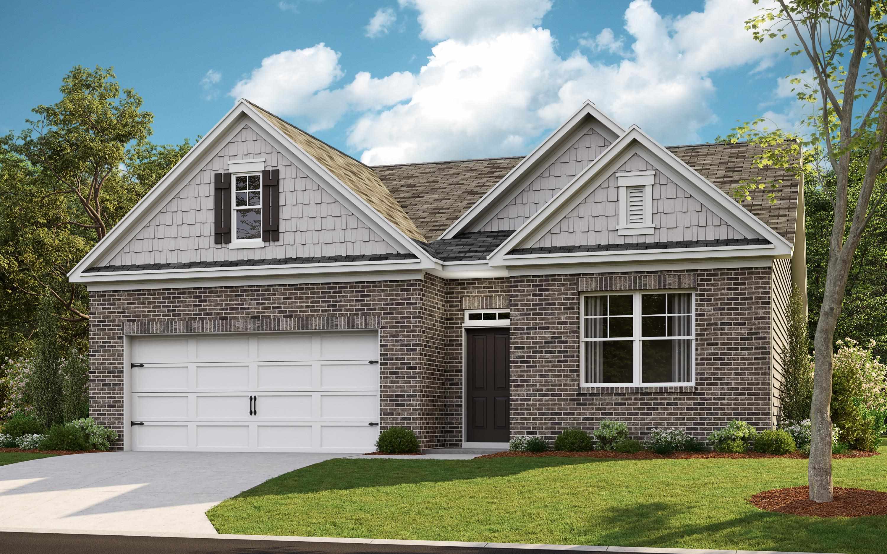 4479 Shelby Road Millington, TN 38053 - Photo 1 of 18 View of front of house featuring a front yard and a garage