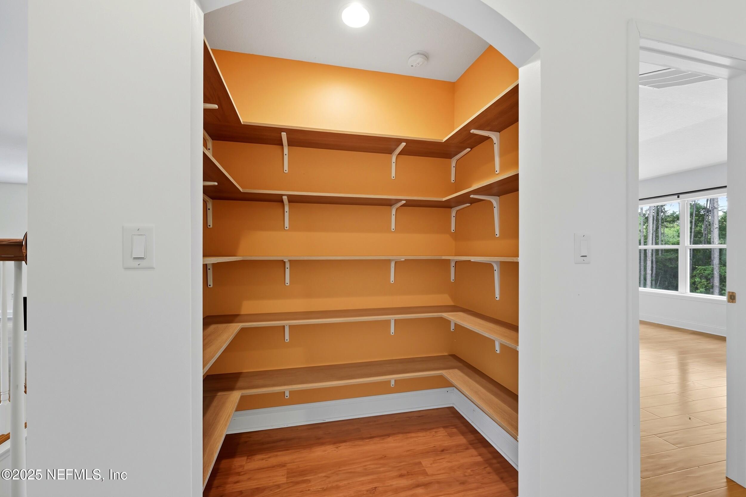 105 Castlegate Lane St. Johns, FL 32259 - Photo 32 of 45 a view of walk in closet with empty racks