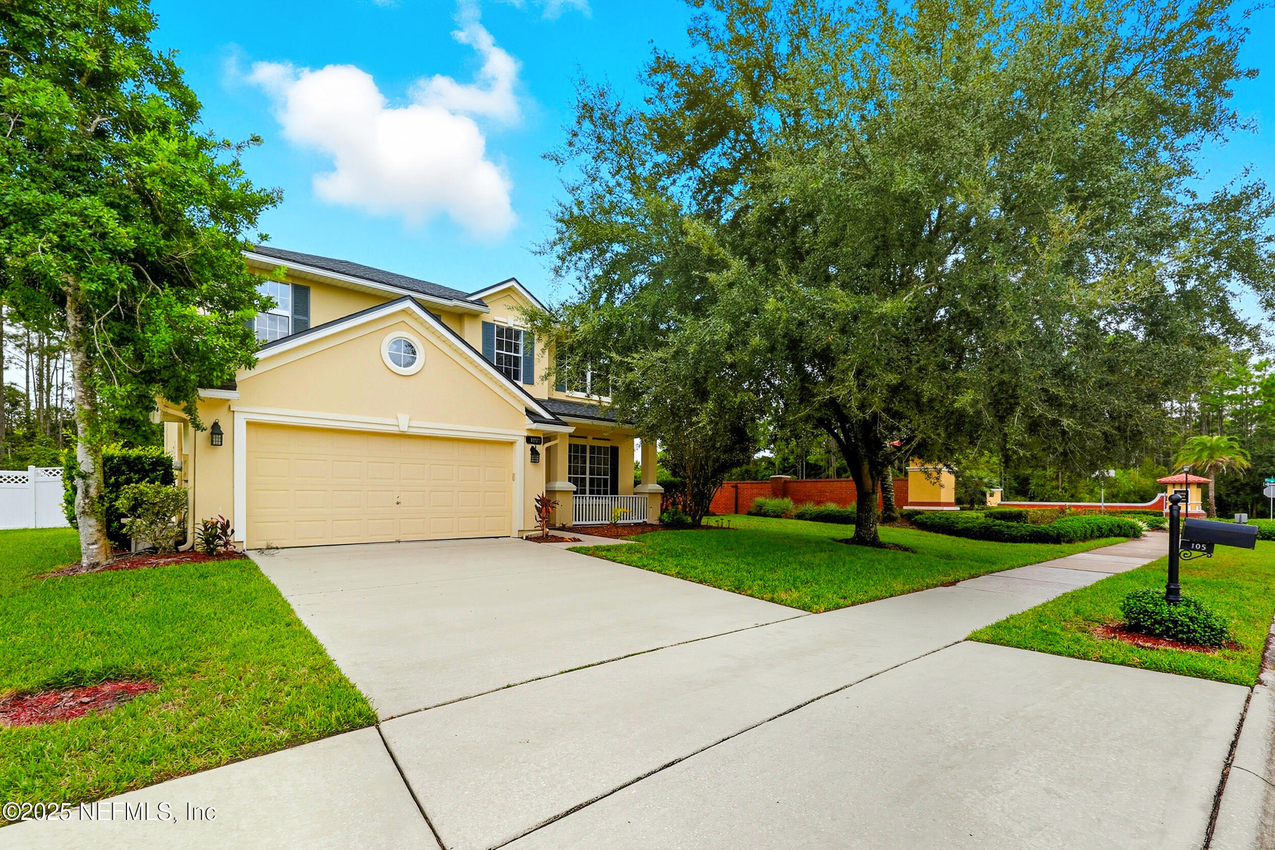 105 Castlegate Lane St. Johns, FL 32259 - Photo 45 of 45 a view of backyard of house with green space