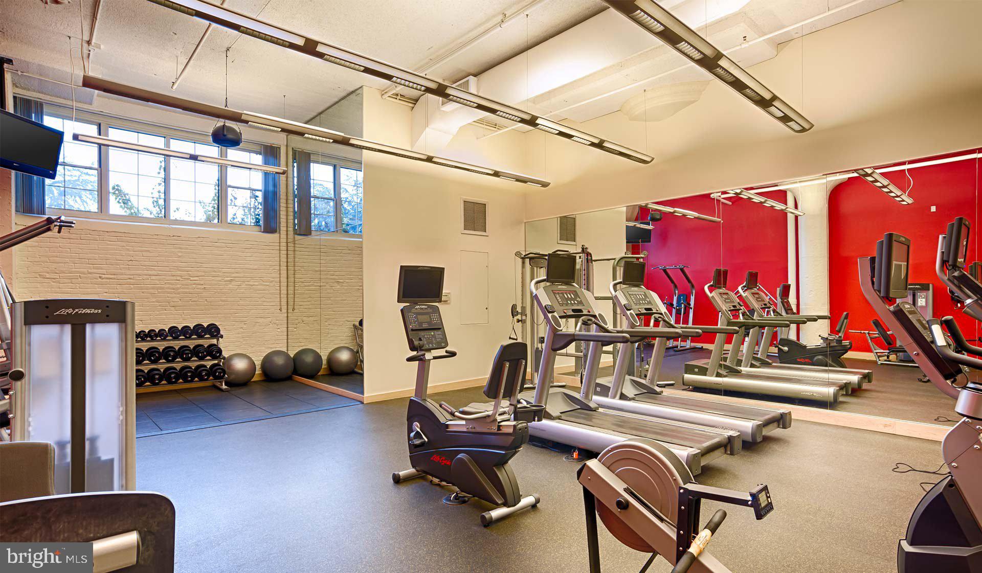 2300 Walnut Street, Unit 1B232 Philadelphia, PA 19103 - Photo 16 of 30 a view of a room with gym equipment