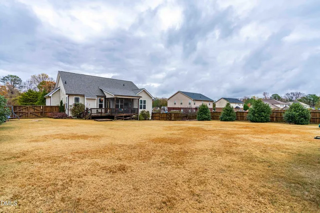 a view of swimming pool with an outdoor space and seating area