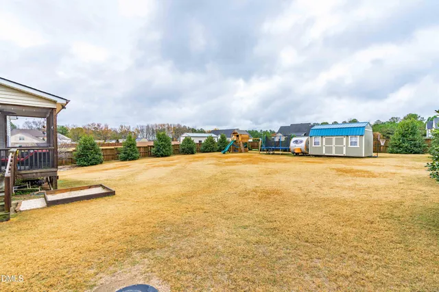 a view of an ocean with a houses