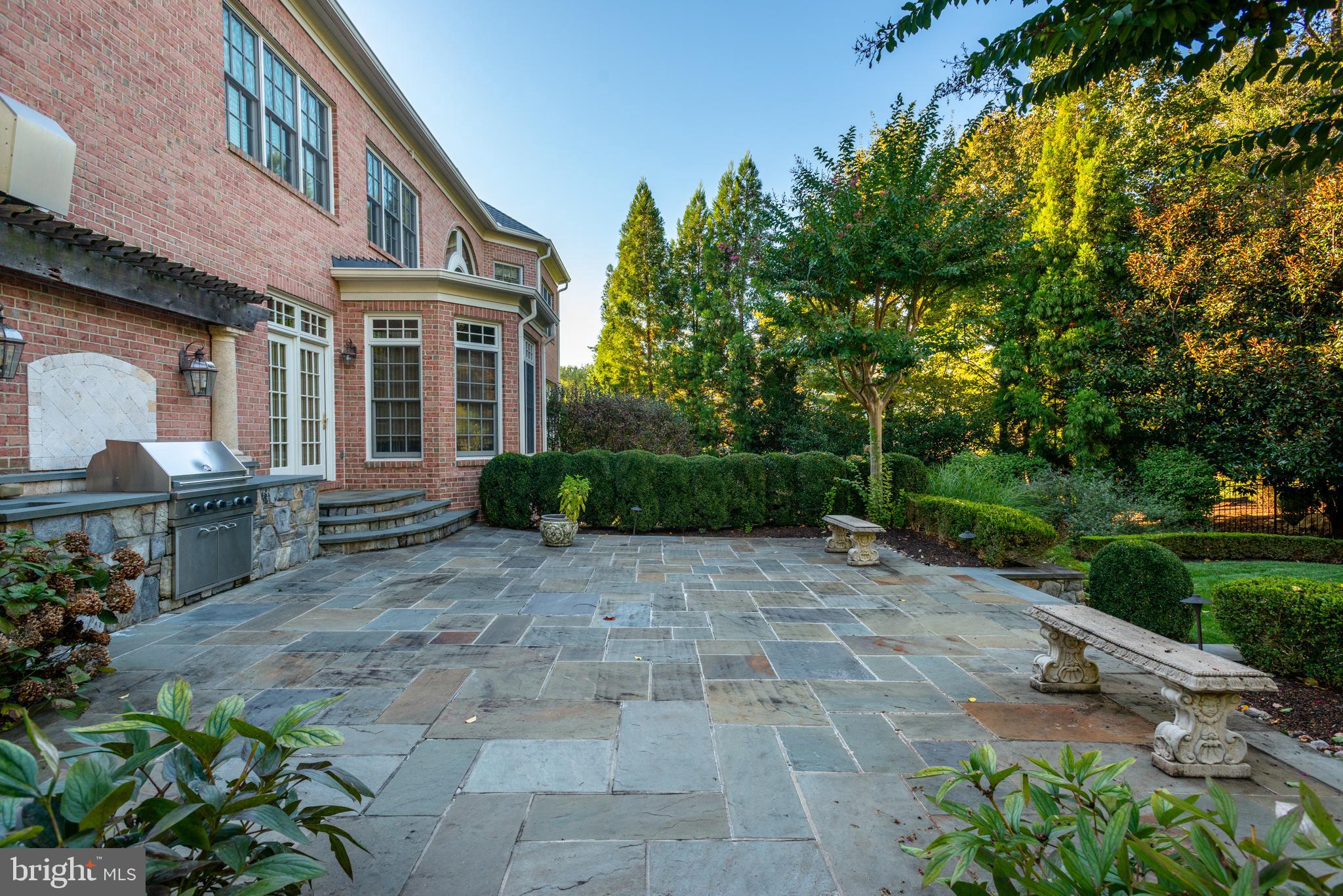 Terrace off Kitchen and Breakfast Area
