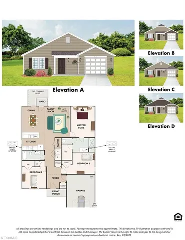 $298,990 | 2624 Stone Gdn Drive, Walkertown, NC 27051