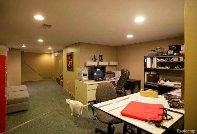 295 Booth Road Troy, MI 48085 - Photo 17 of 25 basement office/rec