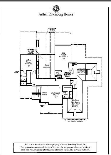 7551 Whiskey Road College Grove, TN 37046 - Photo 3 of 3 Second Floor Plan