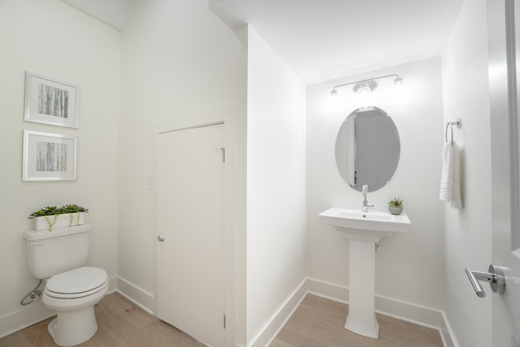 213 Ribbon Lane Franklin, TN 37064 - Photo 12 of 33 a bathroom with a toilet sink and mirror