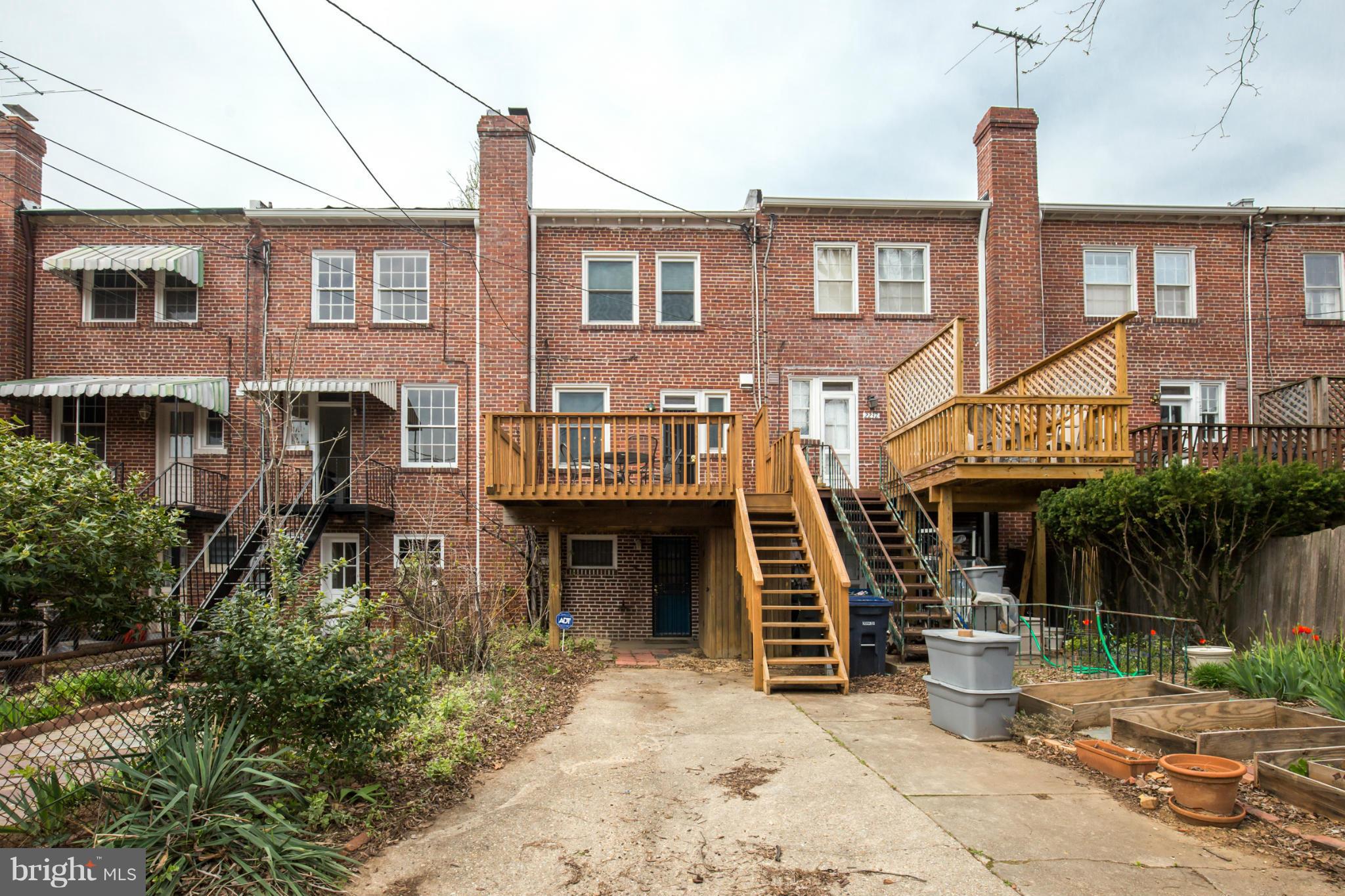 2235 39th Place Northwest Washington, DC 20007 - Photo 22 of 23 Exterior (Rear)