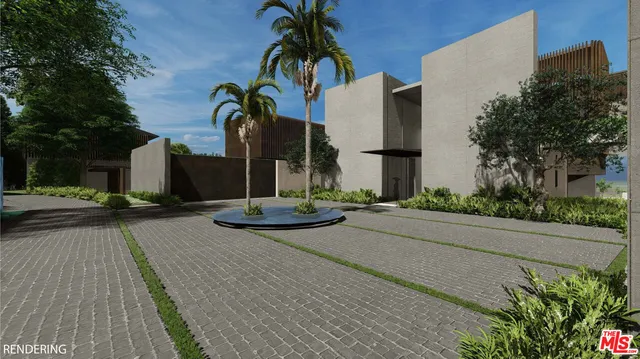 a view of a house with entertaining space