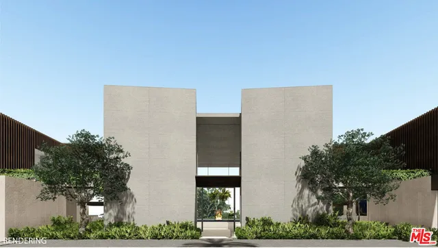 a view of potted plants in front of balcony