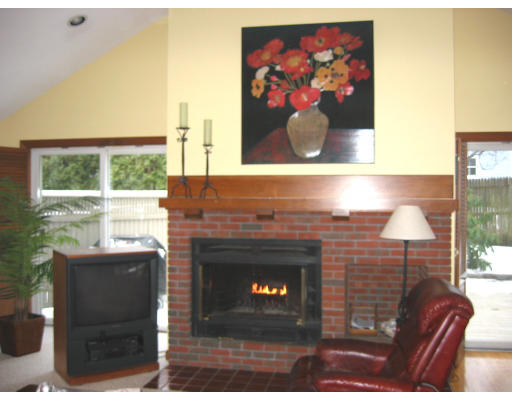 6 Enslin Road Needham, MA 02492 - Photo 3 of 7 a fireplace with a painting on the wall