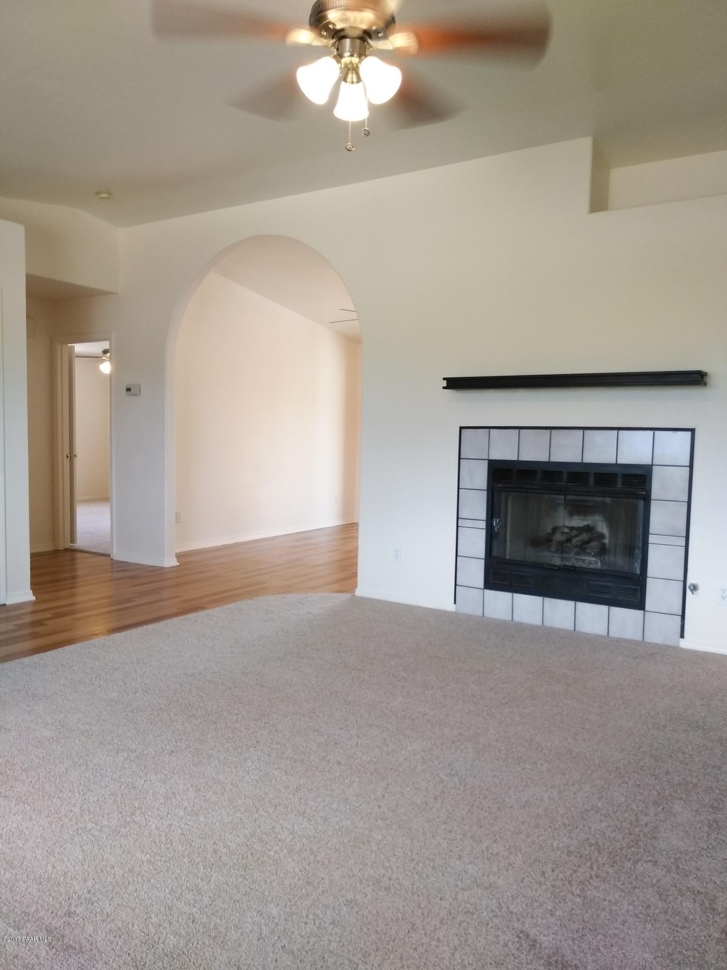 5148 North Long Rifle Road Prescott Valley, AZ 86314 - Photo 3 of 30 Living Room - Gas Fireplace