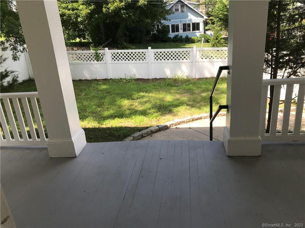 42 Weed Hill Avenue Stamford, CT 06907 - Photo 3 of 26 a view of a garden from a balcony