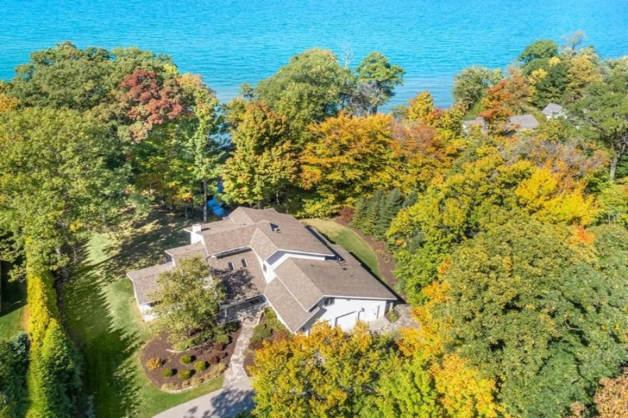 14874 Lakeshore Road Lakeside, MI 49116 - Photo 3 of 71 Aerial View