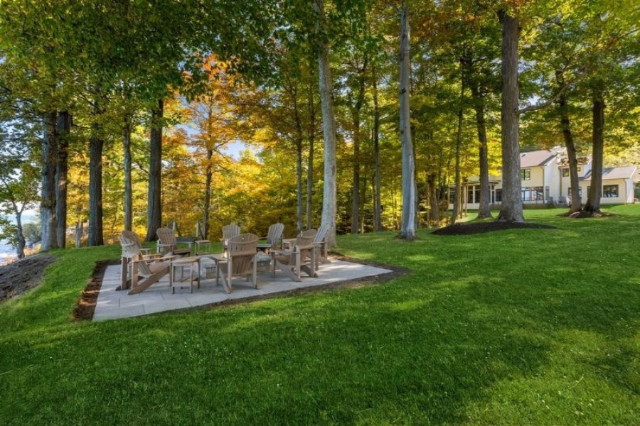14874 Lakeshore Road Lakeside, MI 49116 - Photo 59 of 71 Back Yard & Fire Pit