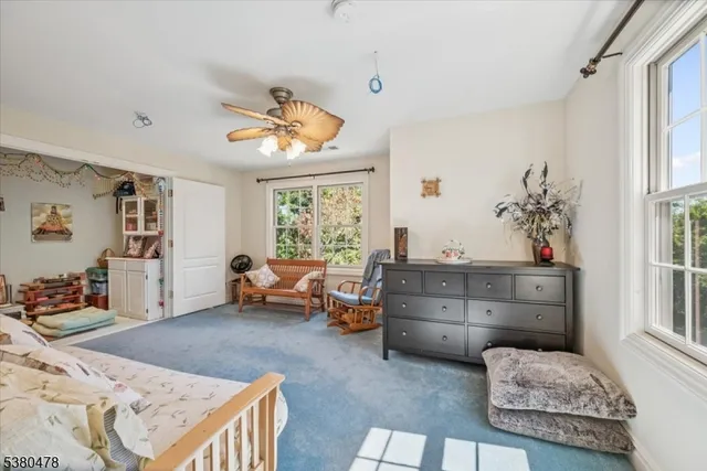 a view of a livingroom with a flat screen tv
