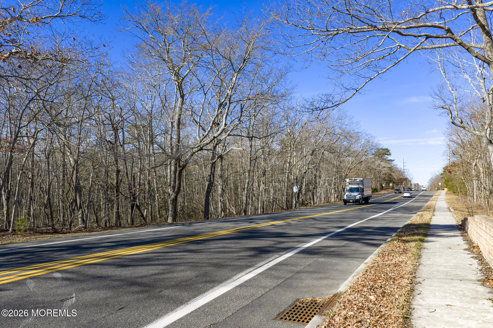 307 Mathistown Road Little Egg Harbor, NJ 08087 - Photo 21 of 25 a view of street with large trees