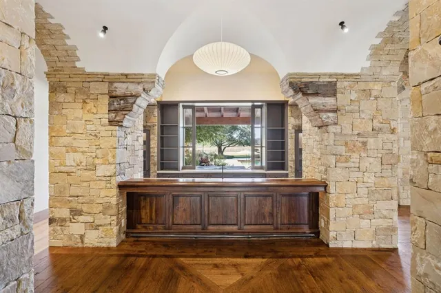 a view of front door of house