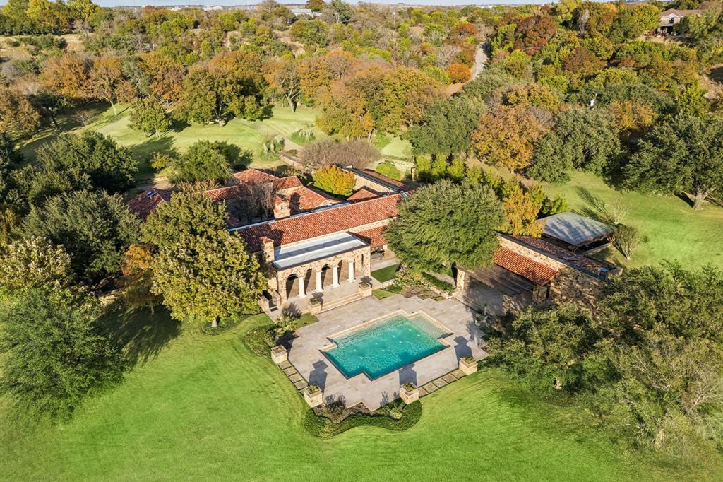 700 Jenkins Road Aledo, TX 76008 - Photo 2 of 40 an aerial view of a house with a yard basket ball court and outdoor seating