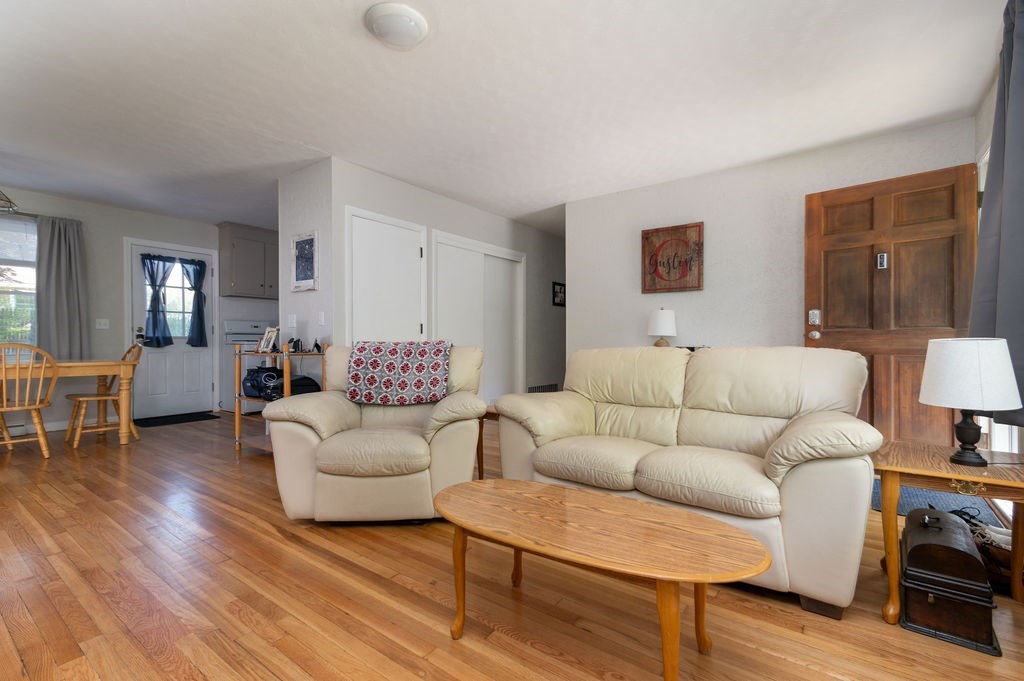 34 Clark Road Rockland, MA 02370 - Photo 5 of 37 a living room with furniture and wooden floor
