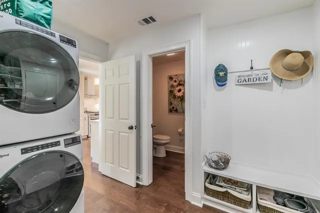 a bathroom with a toilet and a sink