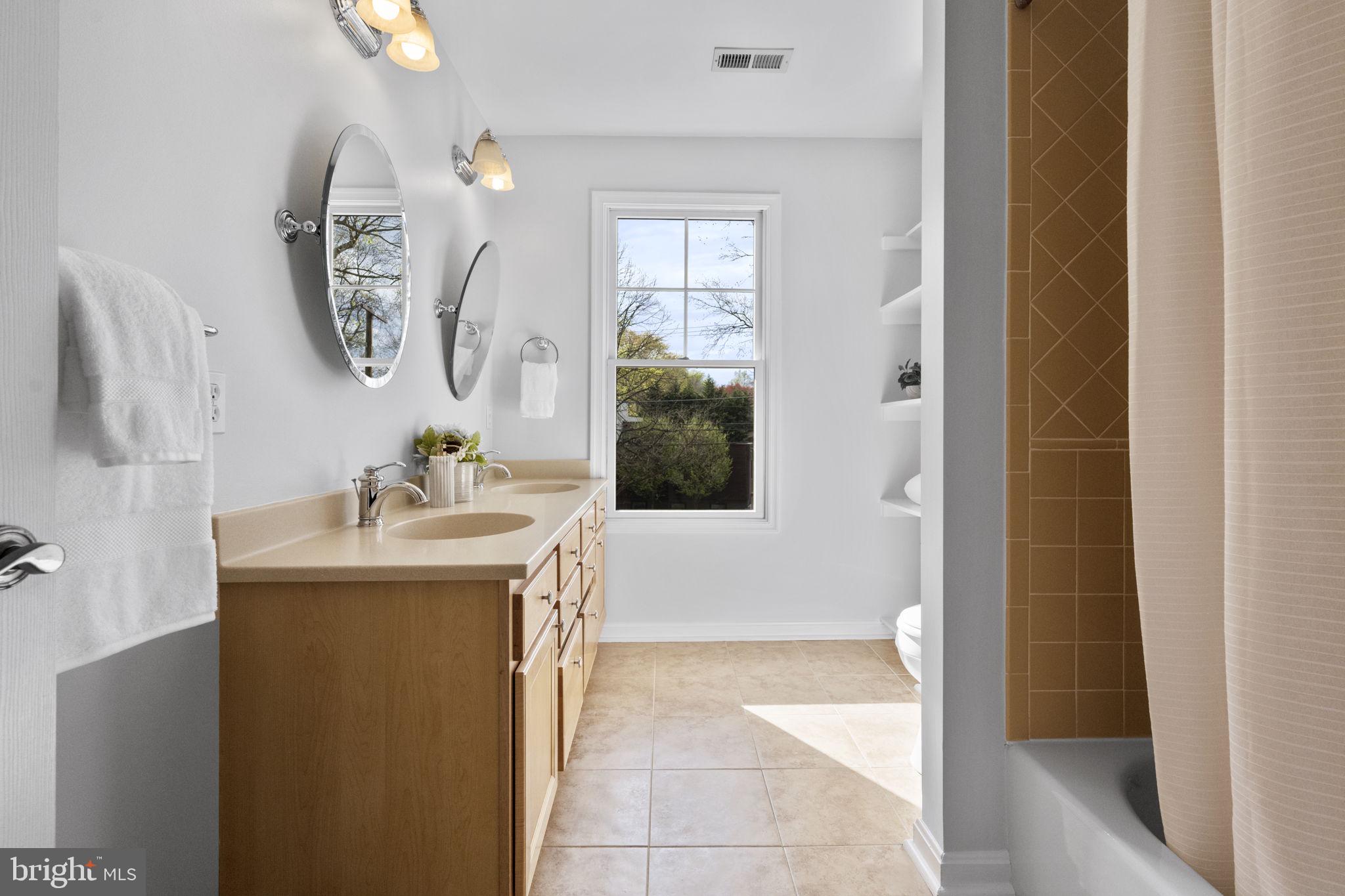 7405 Pyle Road Bethesda, MD 20817 - Photo 38 of 68 hall bath on 3rd level