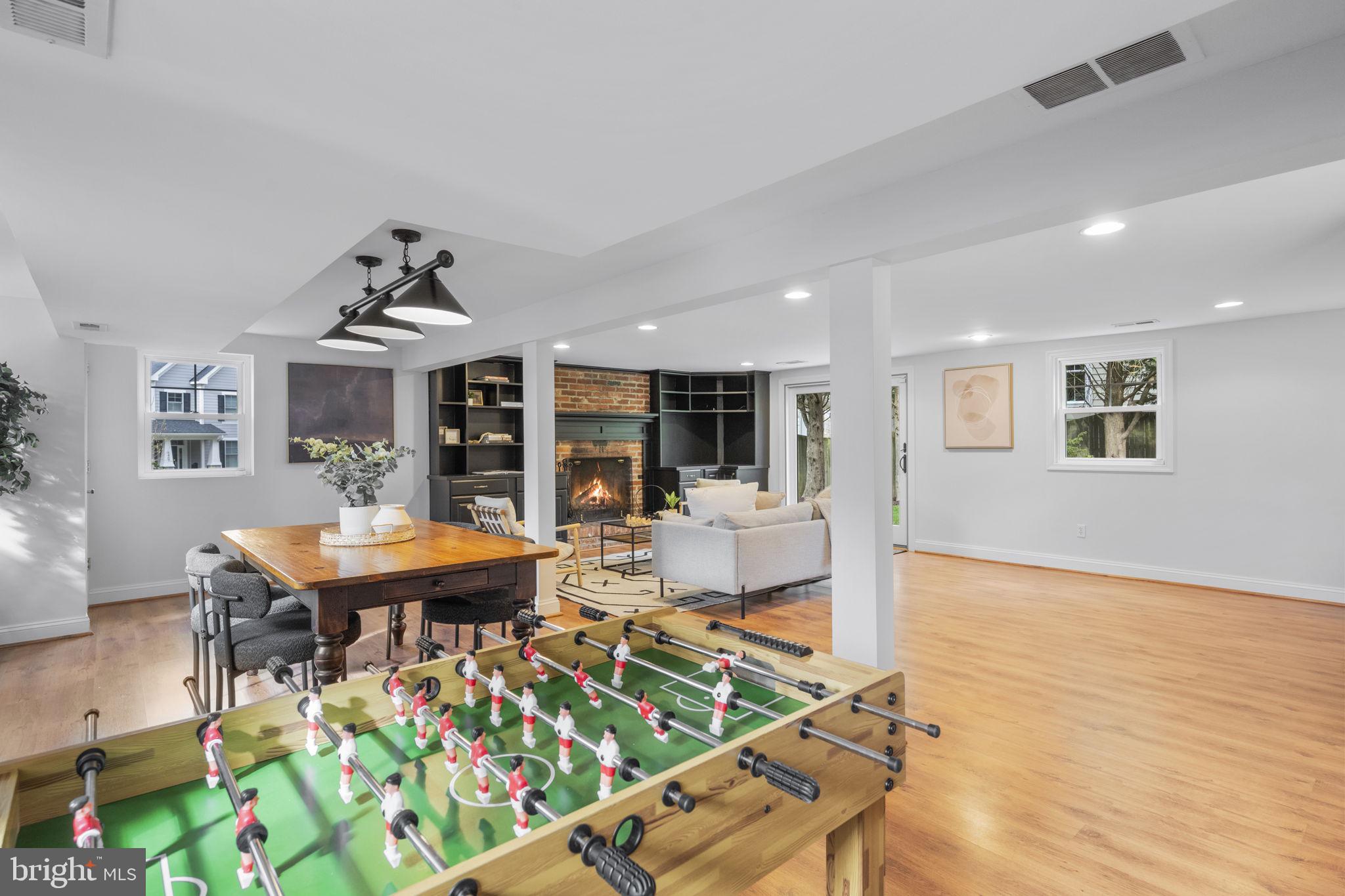 7405 Pyle Road Bethesda, MD 20817 - Photo 53 of 68 lower level rec room