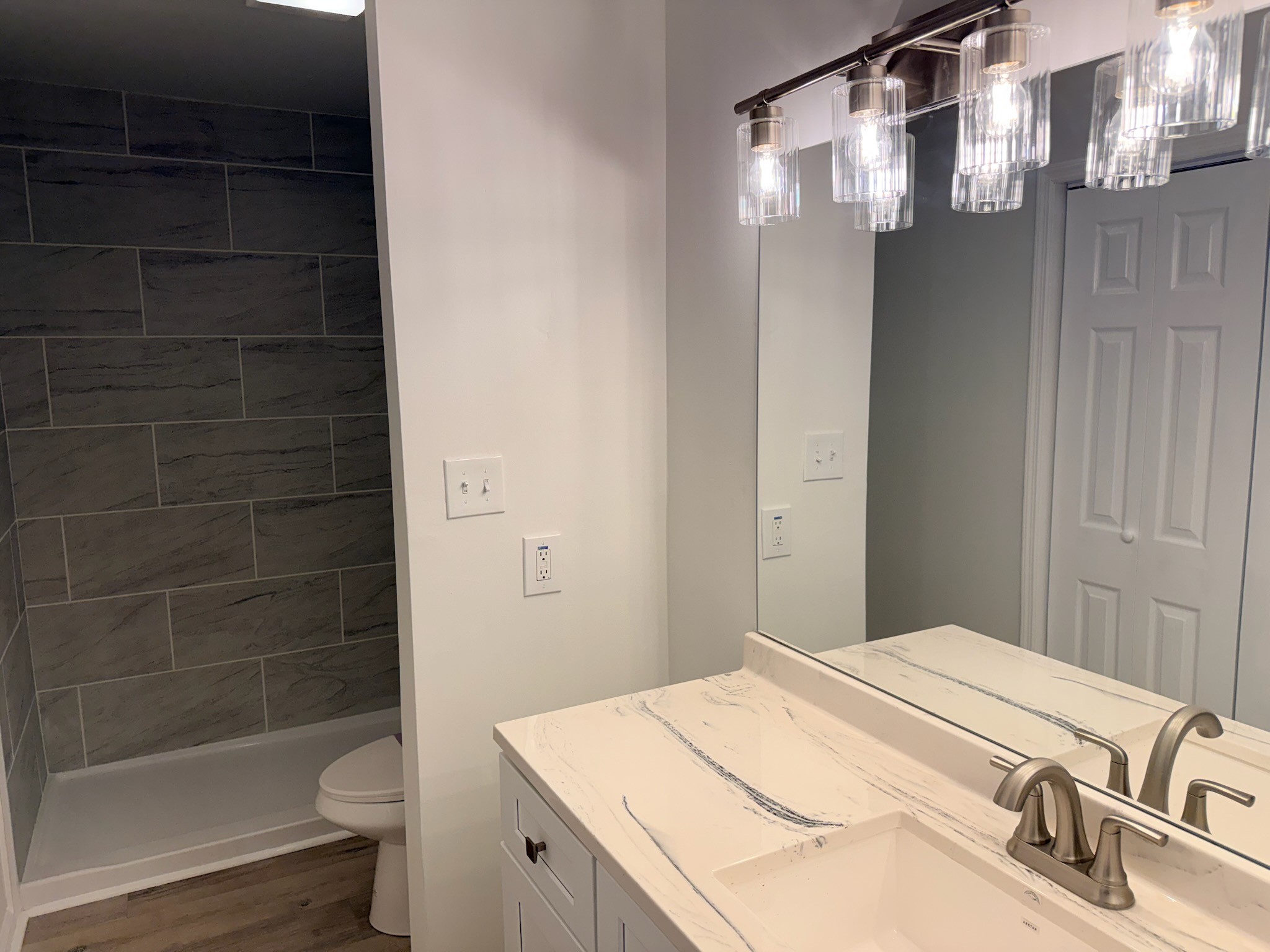 274 Howell Hill Road Kelso, TN 37348 - Photo 14 of 31 a bathroom with a sink and a mirror