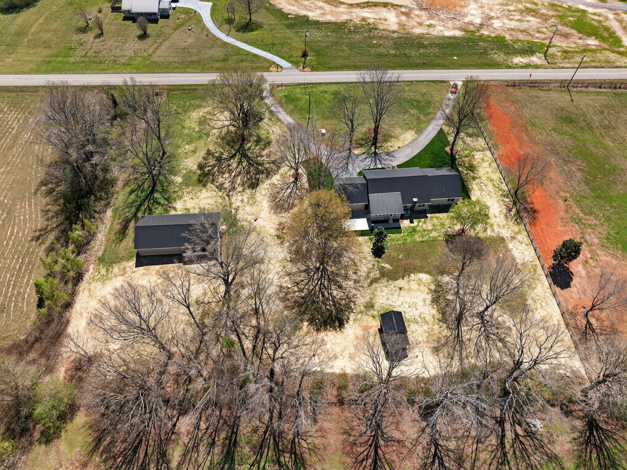 274 Howell Hill Road Kelso, TN 37348 - Photo 45 of 46 a aerial view of a house with a lake view