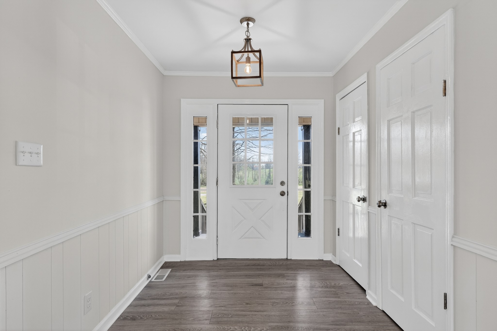 274 Howell Hill Road Kelso, TN 37348 - Photo 6 of 46 a view of entryway with wooden floor
