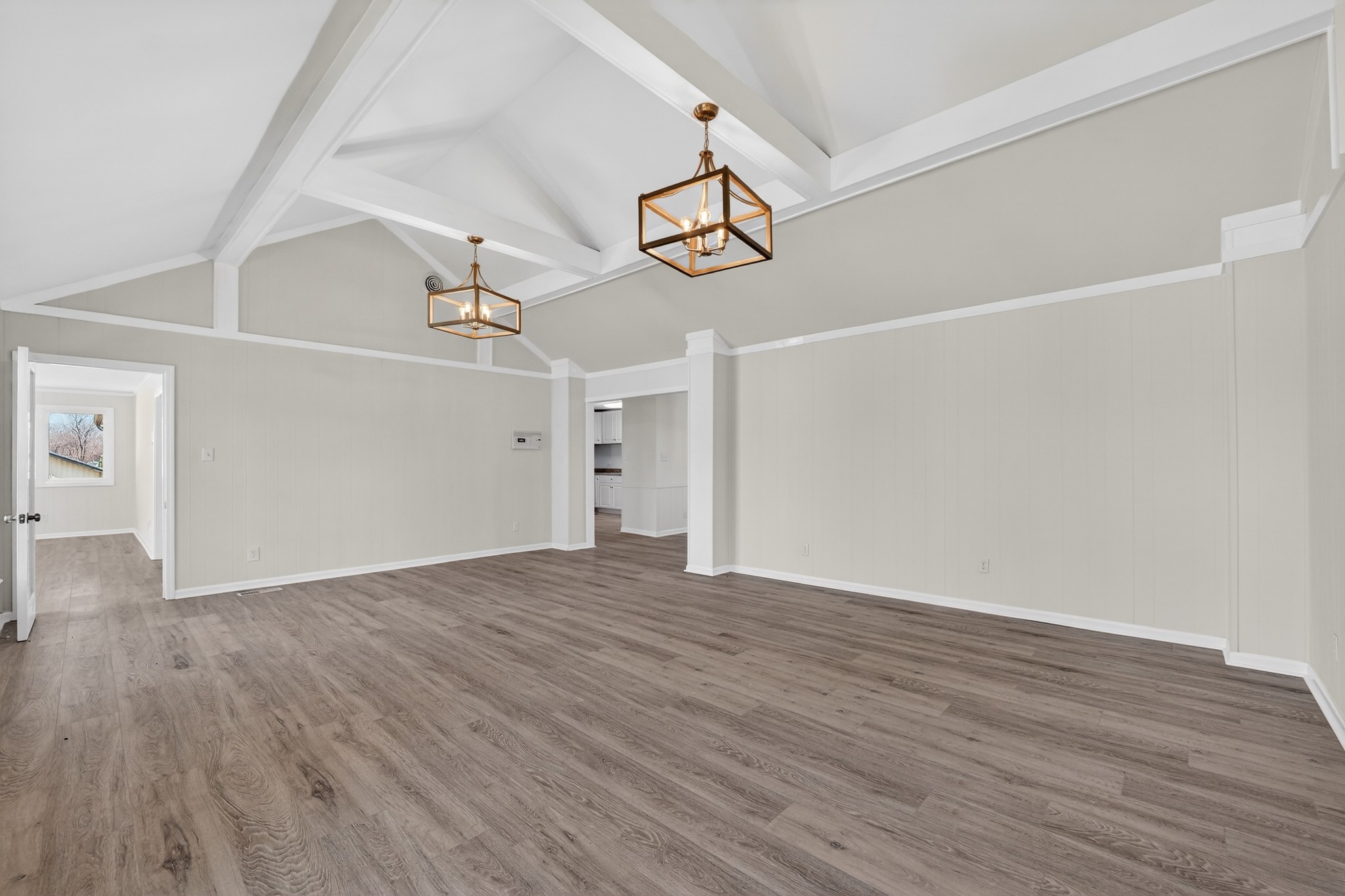 274 Howell Hill Road Kelso, TN 37348 - Photo 9 of 46 a view of empty room with wooden floor