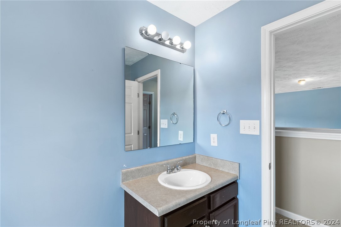 519 Cape Fear Road Raeford, NC 28376 - Photo 28 of 39 a bathroom with a sink and a mirror