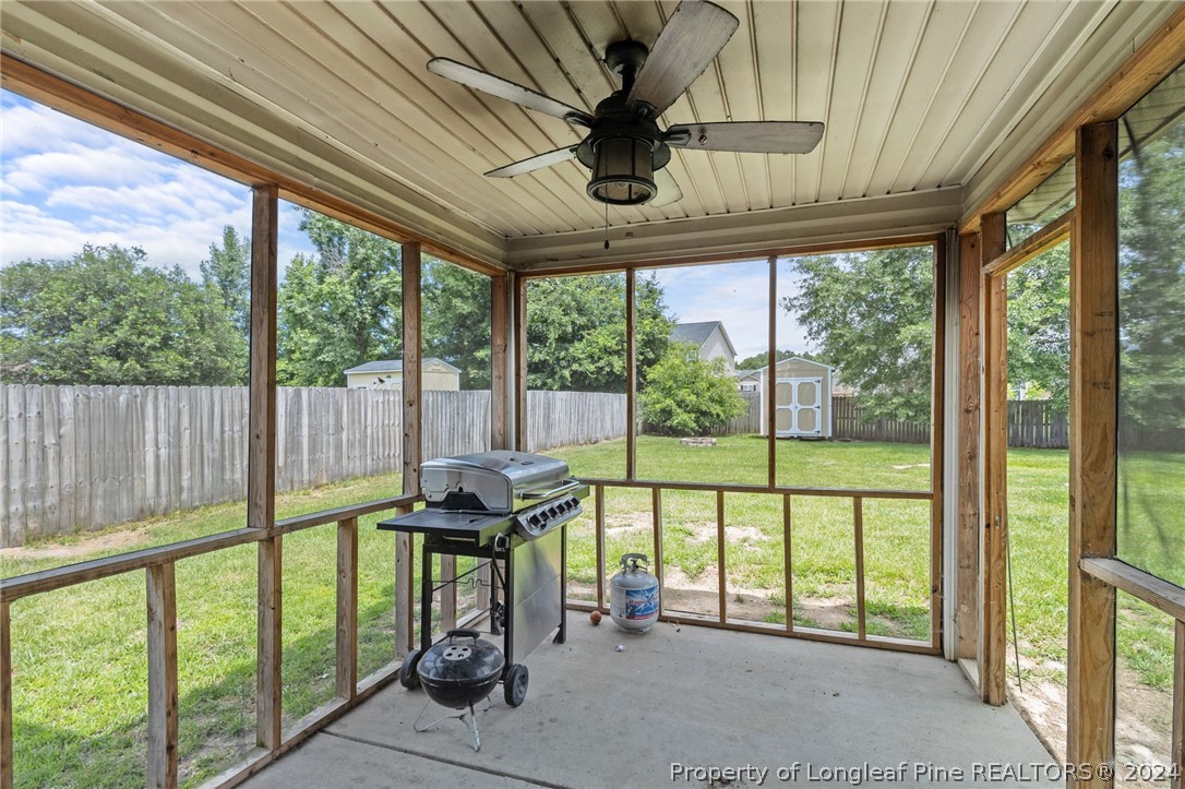519 Cape Fear Road Raeford, NC 28376 - Photo 35 of 39 a view of a room with furniture and roof