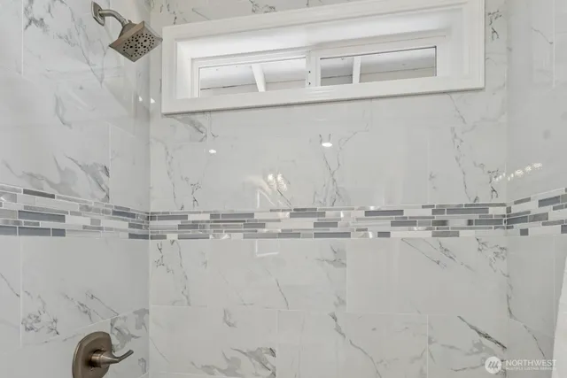 a backyard of a house with seating space