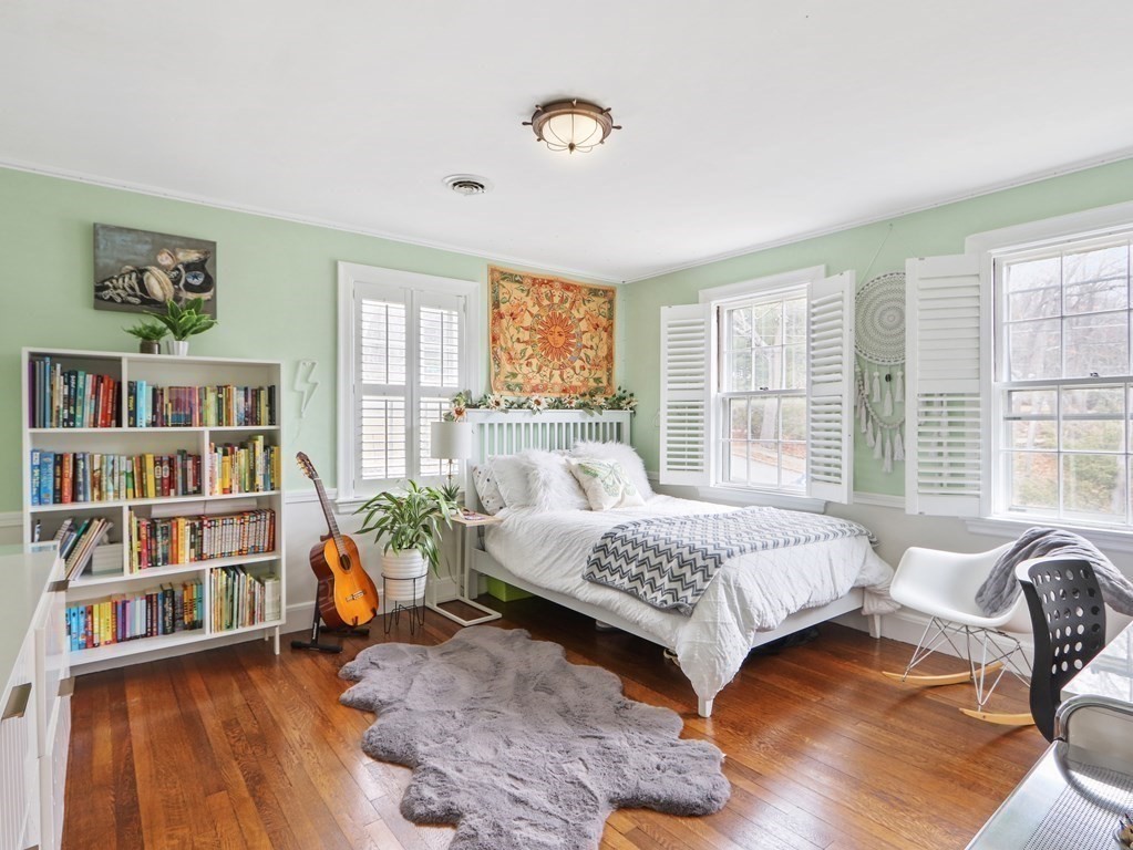 40 Whittier Road Newton, MA 02460 - Photo 14 of 20 a bedroom with a bed furniture and a large window