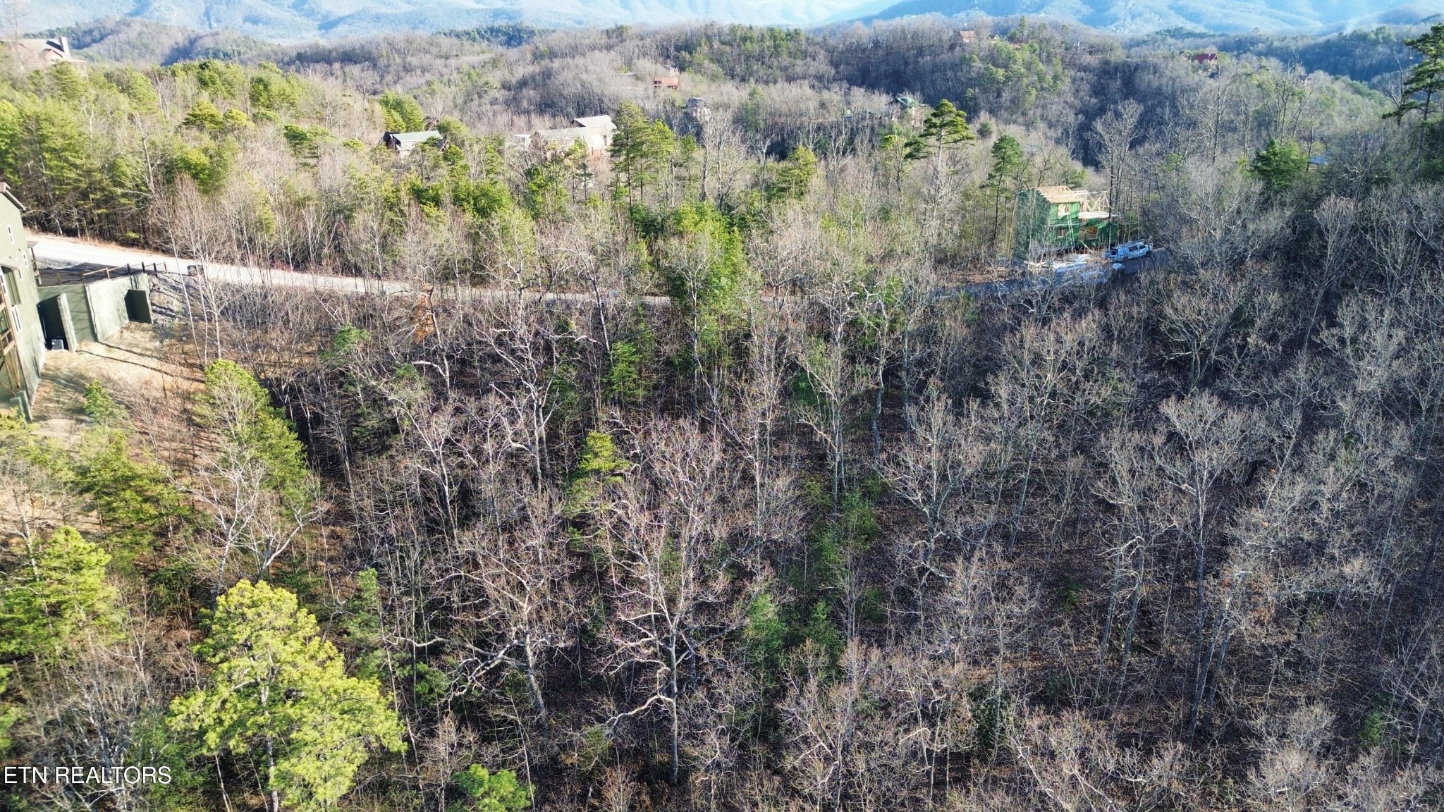 0 Stackstone Road Sevierville, TN 37862 - Photo 6 of 21 a view of a forest with a houses