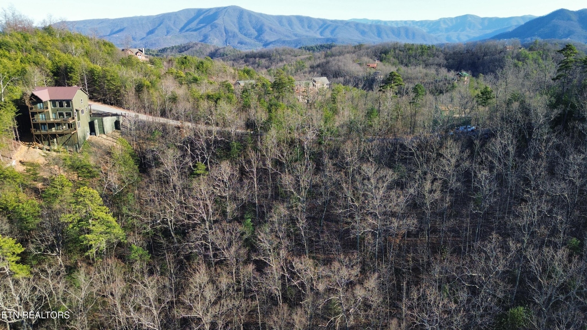 0 Stackstone Road Sevierville, TN 37862 - Photo 7 of 21 an aerial view of residential house and green space