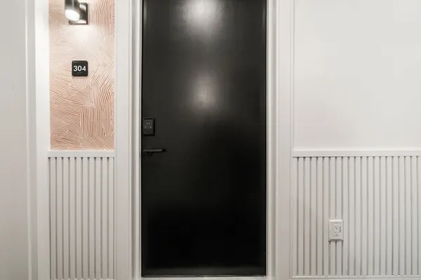 a view of a hallway