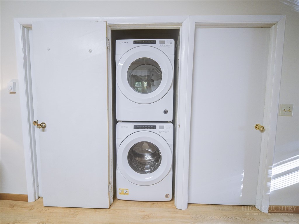 1471 Bamboo Road Boone, NC 28607 - Photo 13 of 19 a utility room with dryer and washer