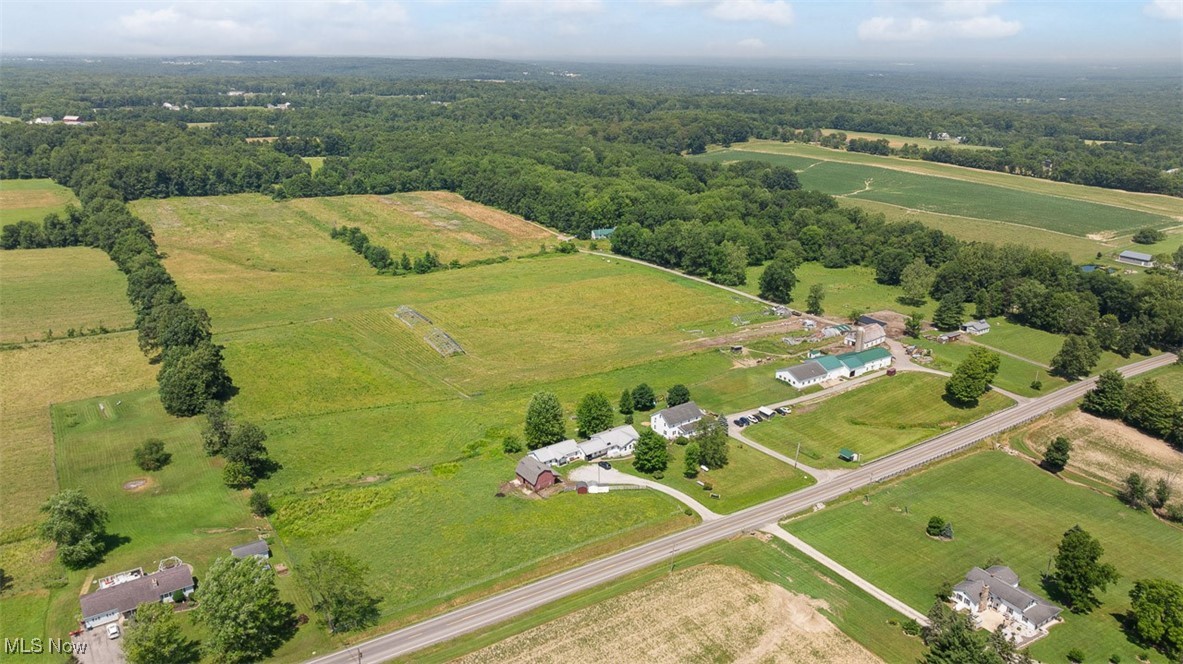 16990 Nash Road Middlefield, OH 44062 - Photo 1 of 45 Aerial view of property's location featuring rural landscape