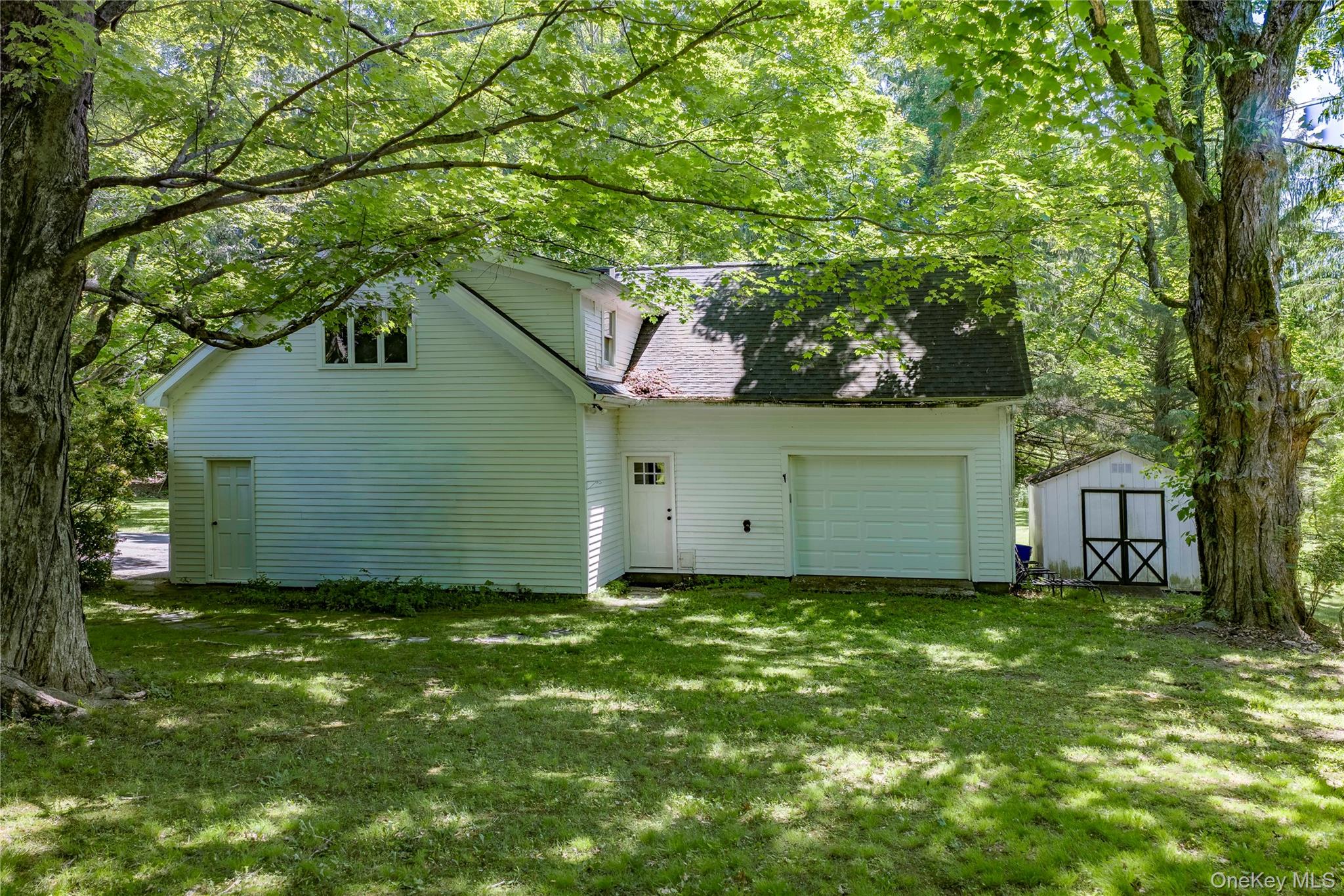 64 South Quaker Hill Road Pawling, NY 12564 - Photo 39 of 41 Back Sided of Garage with new garage door. Tandem 2 car