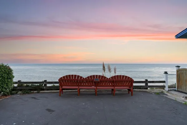 a car parked on the roof of a building