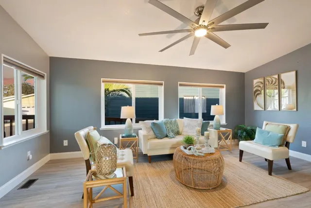 front view of a house with a street