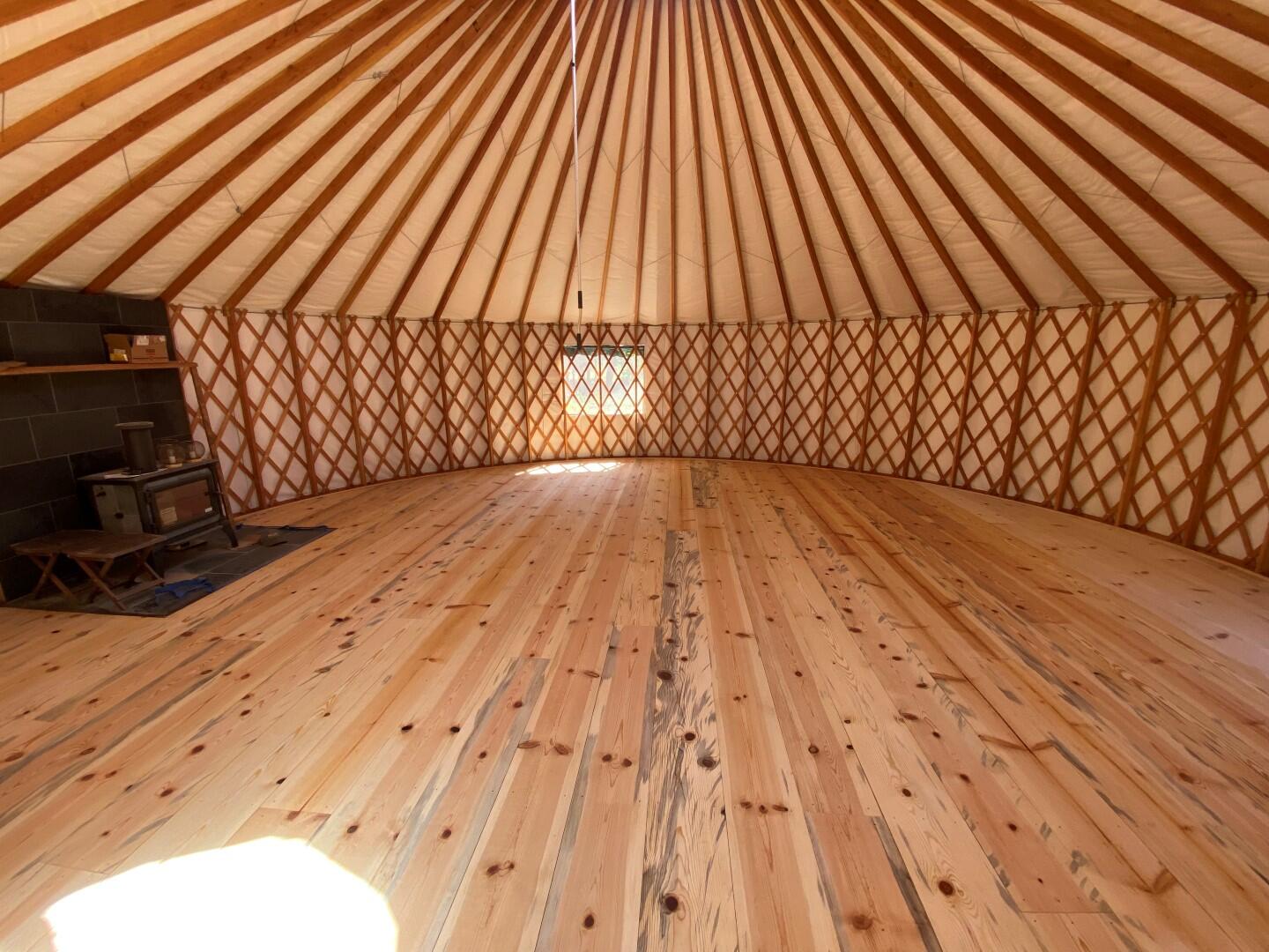 29276 Bullskin Ridge Road Oak Run, CA 96069 - Photo 86 of 113 a view of outdoor space with wooden floor and staircase