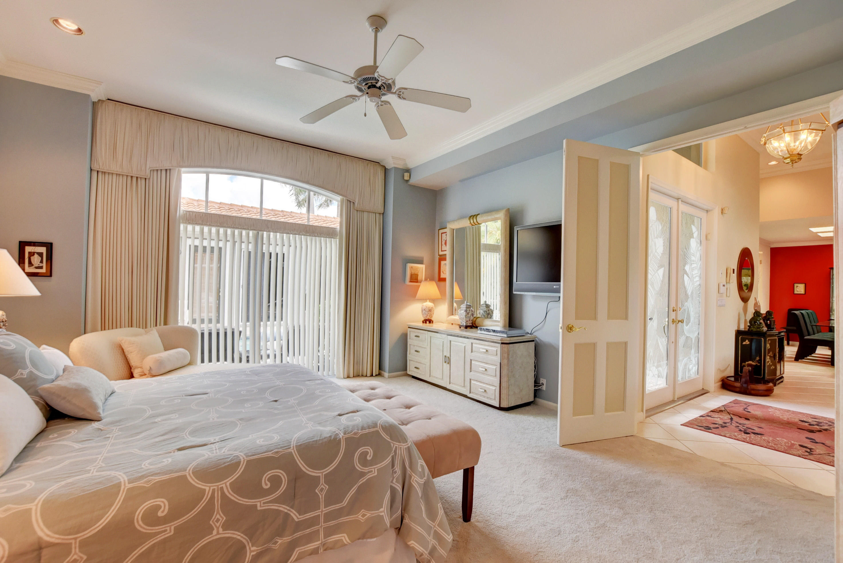 6342 Northwest 23rd Street Boca Raton, FL 33434 - Photo 15 of 50 Master bedroom opens to foyer