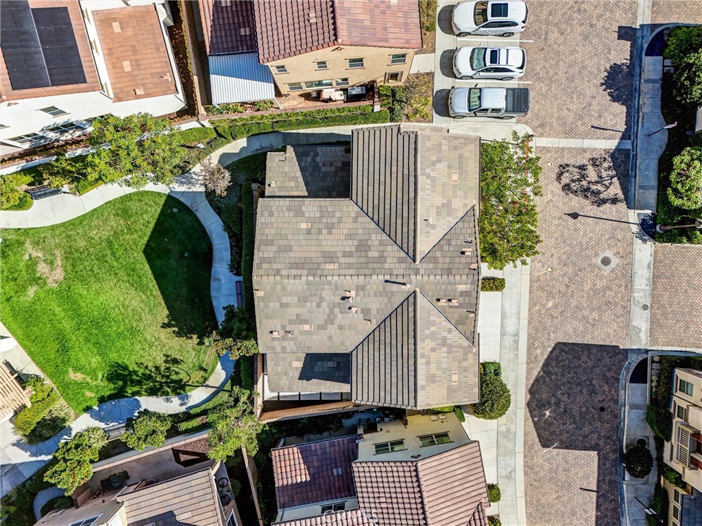 3515 Gardenia Lane Brea, CA 92823 - Photo 29 of 46 an aerial view of a house with a garden
