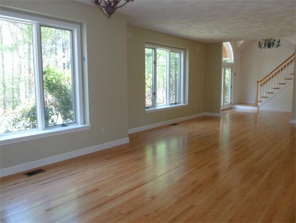 32 Townsend Farm Road Boxford, MA 01921 - Photo 13 of 25 a view of an empty room with wooden floor and a window